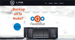Desktop Screenshot of lynxsystem.net